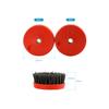 4inch Grinding Abrasive Brush Accessories Thread M14 for Making Antique Finish Durable Professional Replacement Spare Parts