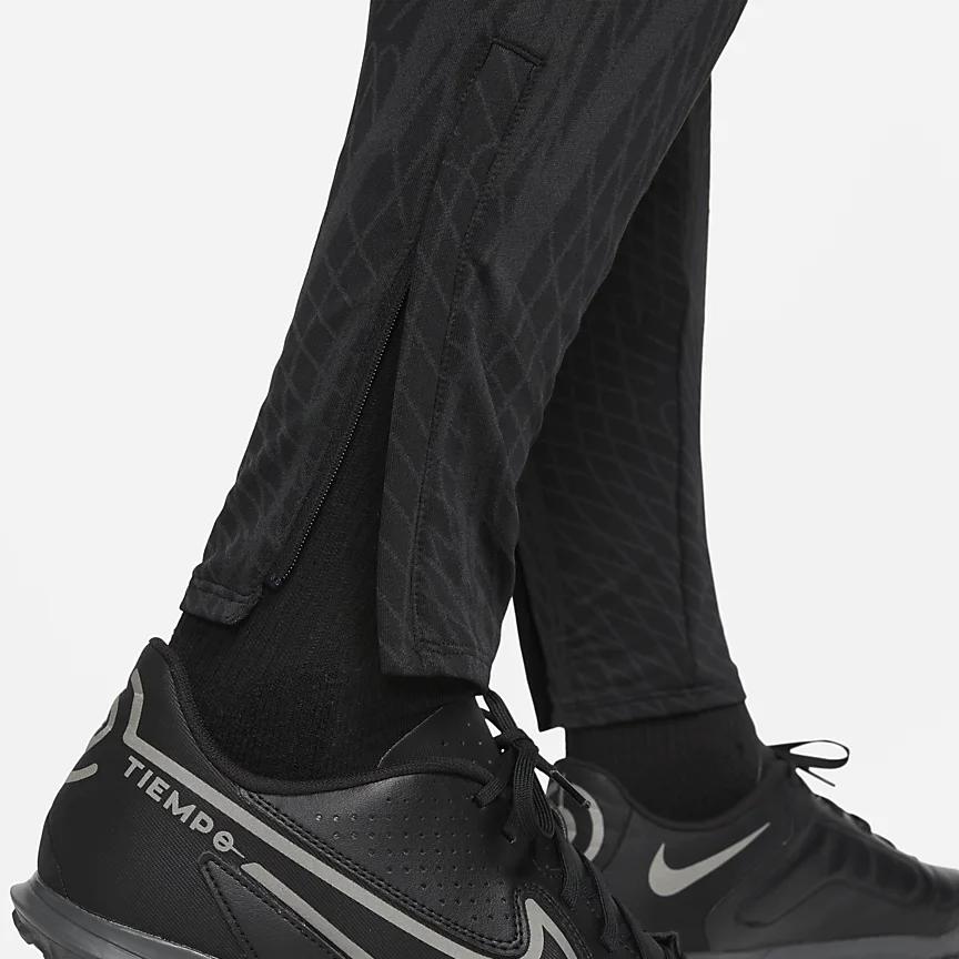 Nike Contrast Logo Slim Fit Soccer Pants Men Bottoms Black DV9269-010