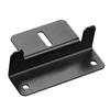 Solar Z Brackets Black Aluminum Solar Panel Brackets with Nuts & Bolts Simple Installation for Campers & Home Roofs