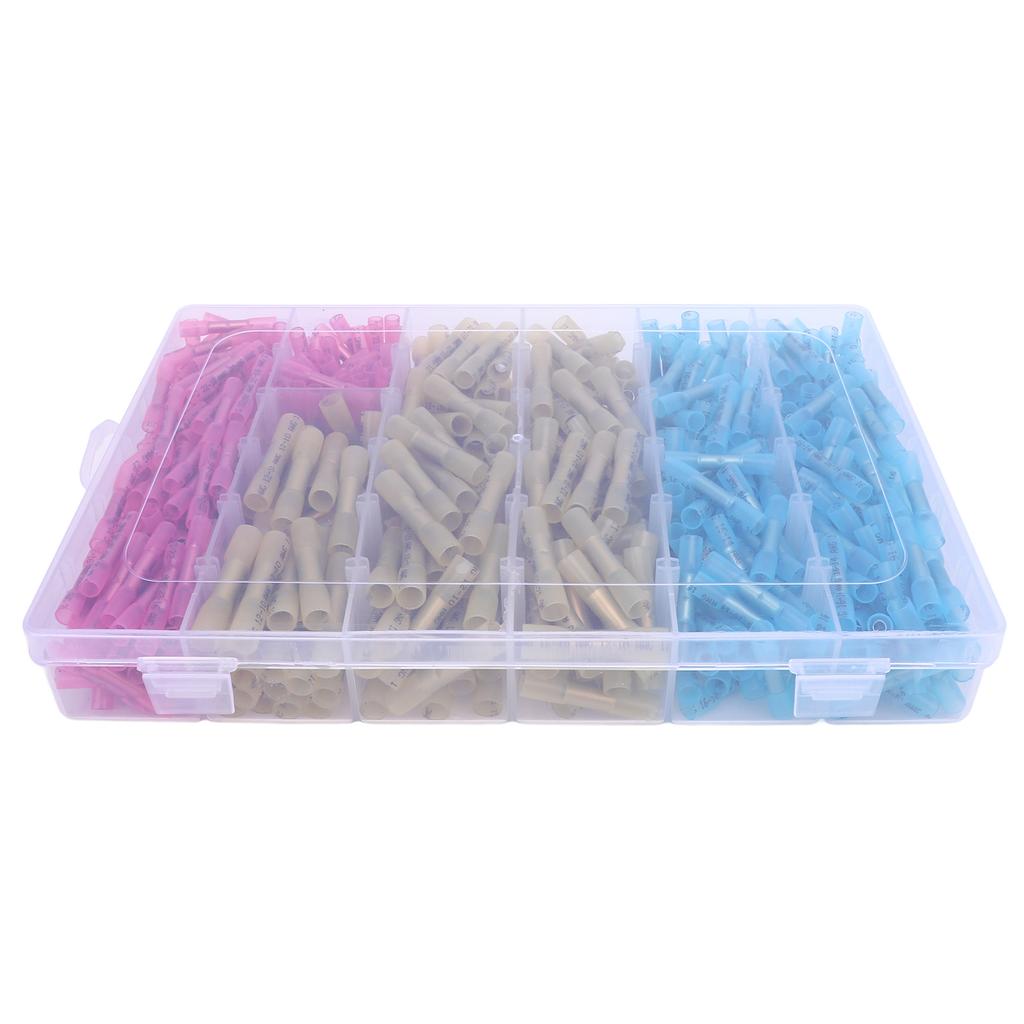 540PCS Heat Shrink Wire Connectors Kit Marine Grade Waterproofing Insulated Electrical Wire