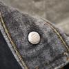 Levi's 90s 552 Made In Japan Straight Denim Pants W27 Black Denim Jeans Women Used