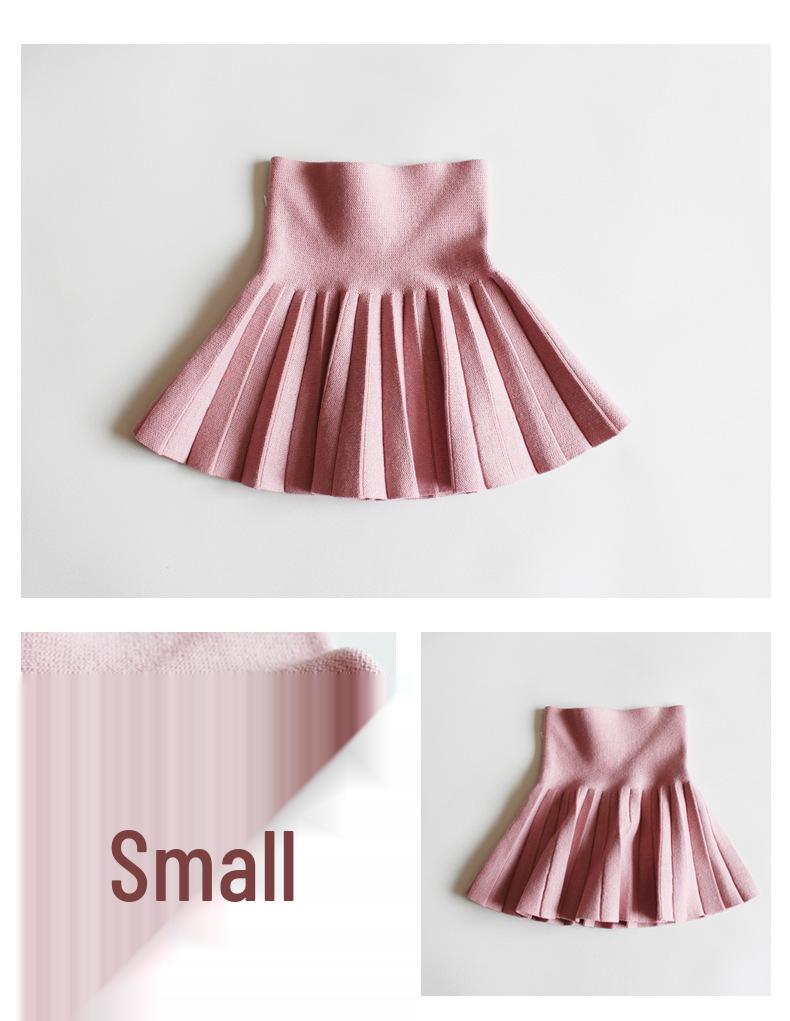 Girls' Midi Skirts: Princess Pleated Puffy Dresses for Kids