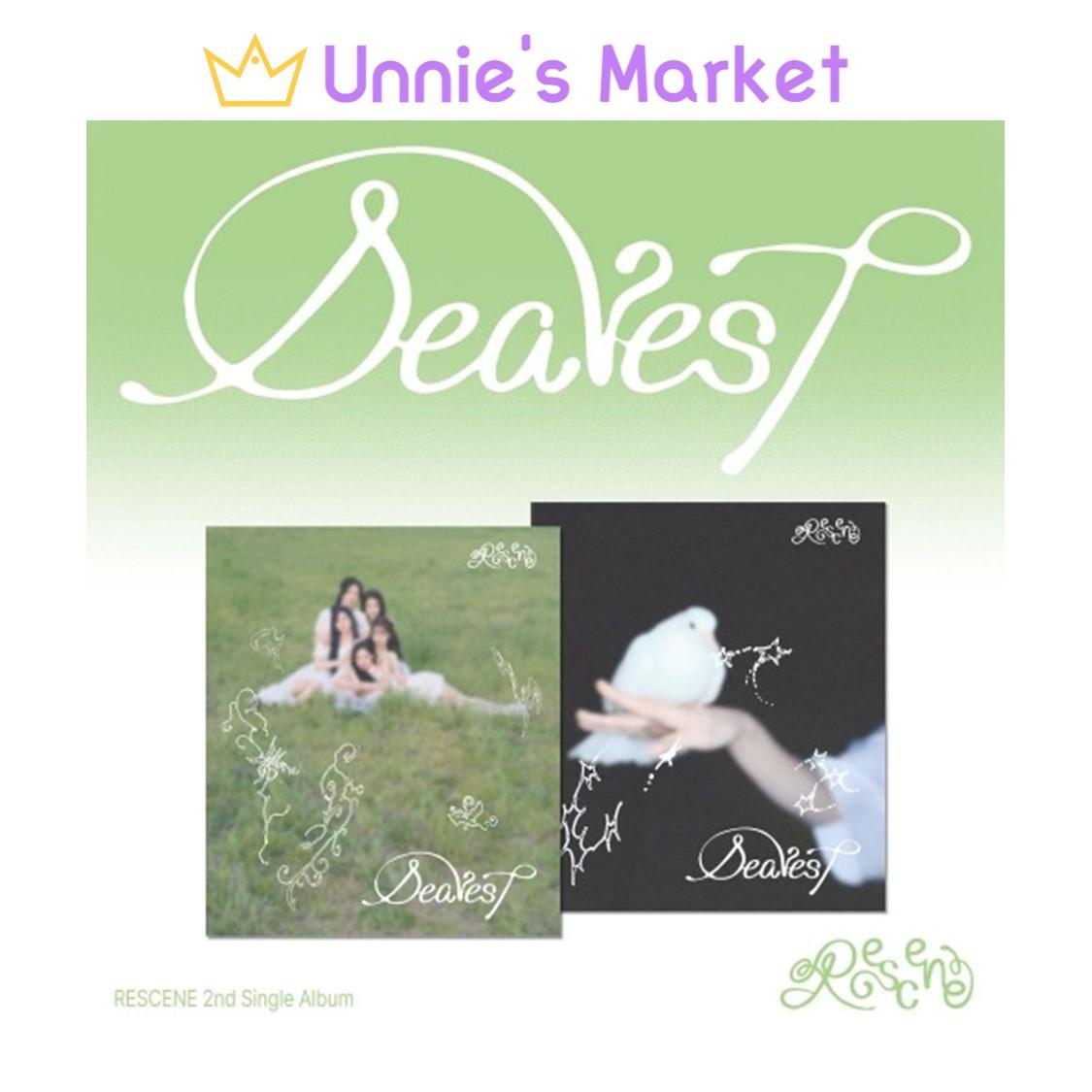 

RESCENE [Dearest] 2-й сингл-альбом (Дорогой вер. / Росистая версия) SET (2 Ver.)