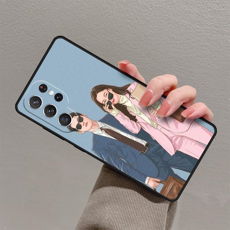 Vincenzo Cassano Kdrama Phone Case For Samsung Galaxy S25 S23 S30 S21 S20 FE S24 S22 Ultra Note 10 20 Plus Silicone Cover Lite