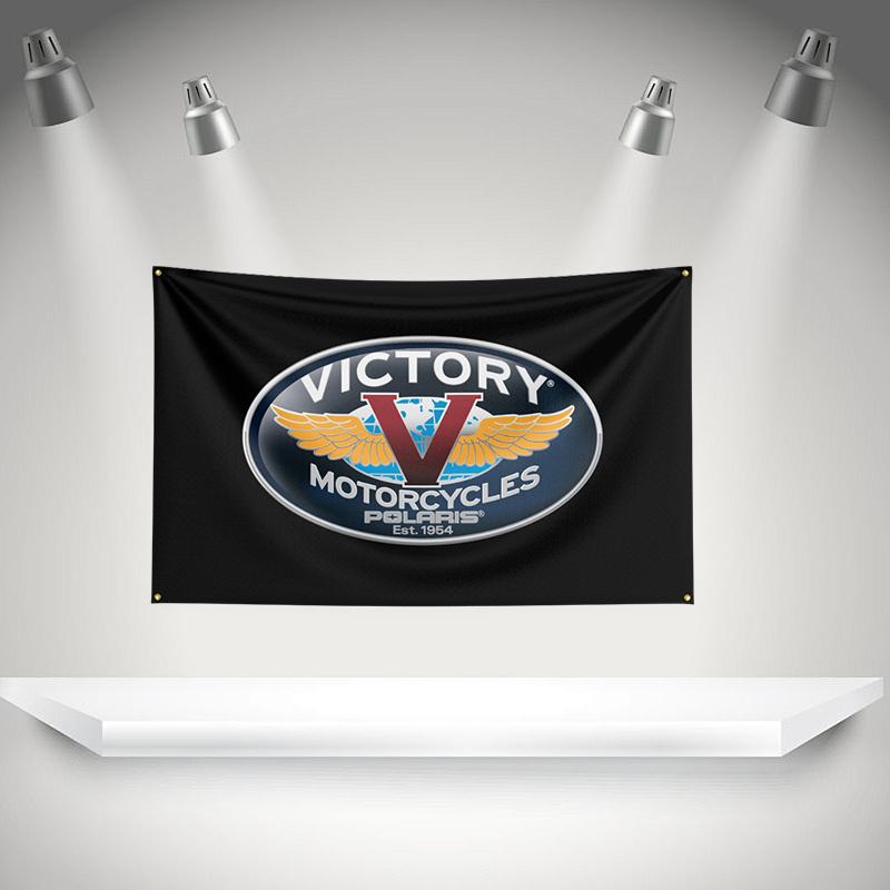 Vvictorys 9 Motoröl Flagge Hintergrund Wandteppich HD-Druck Ausstellung Rennmotor-Fans Veranda Garage Dekoration