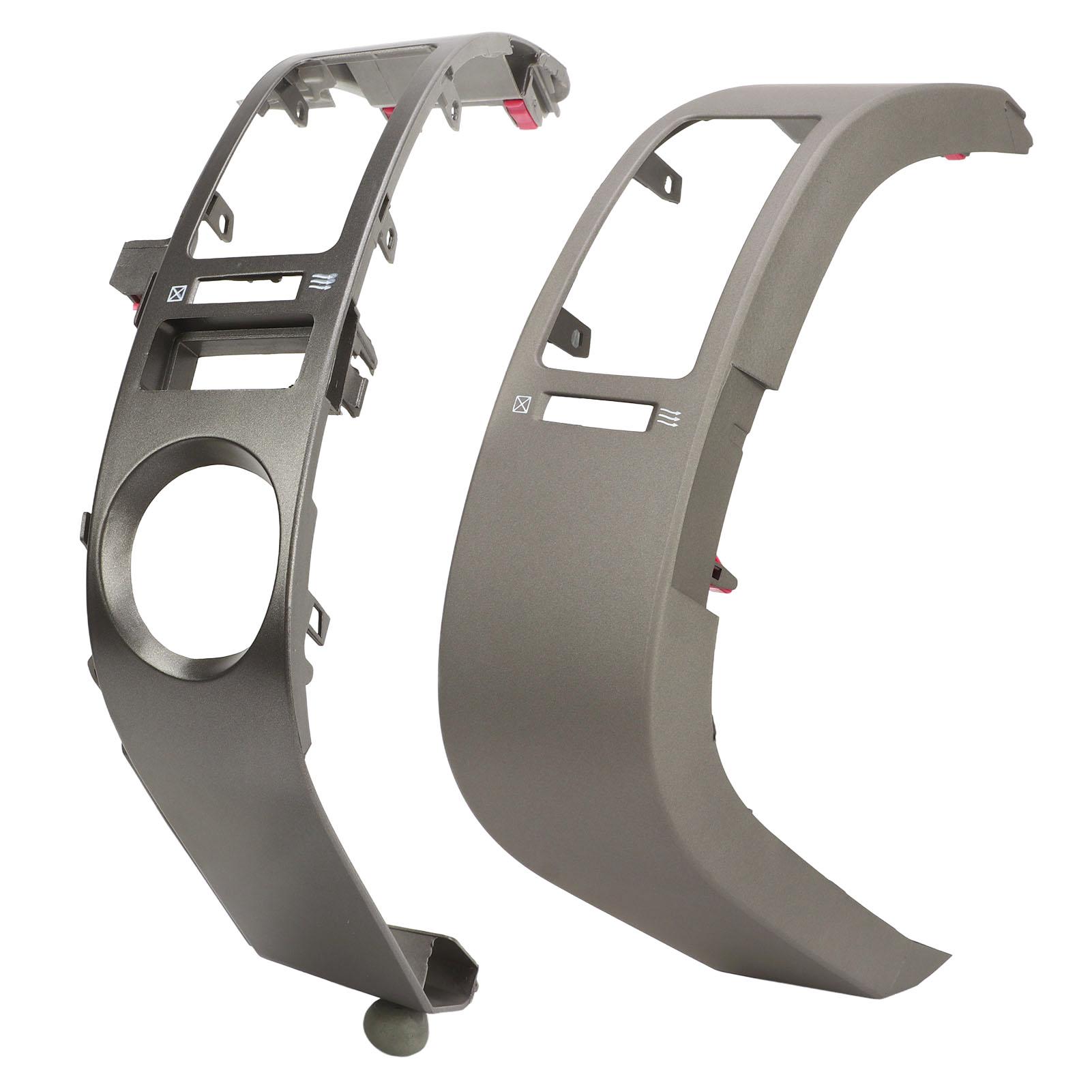 

2 шт. отделка вентиляционного отверстия приборной панели автомобиля левая и правая центральная панель отделки вентиляционного отверстия кондиционера для Prius 2004-2009