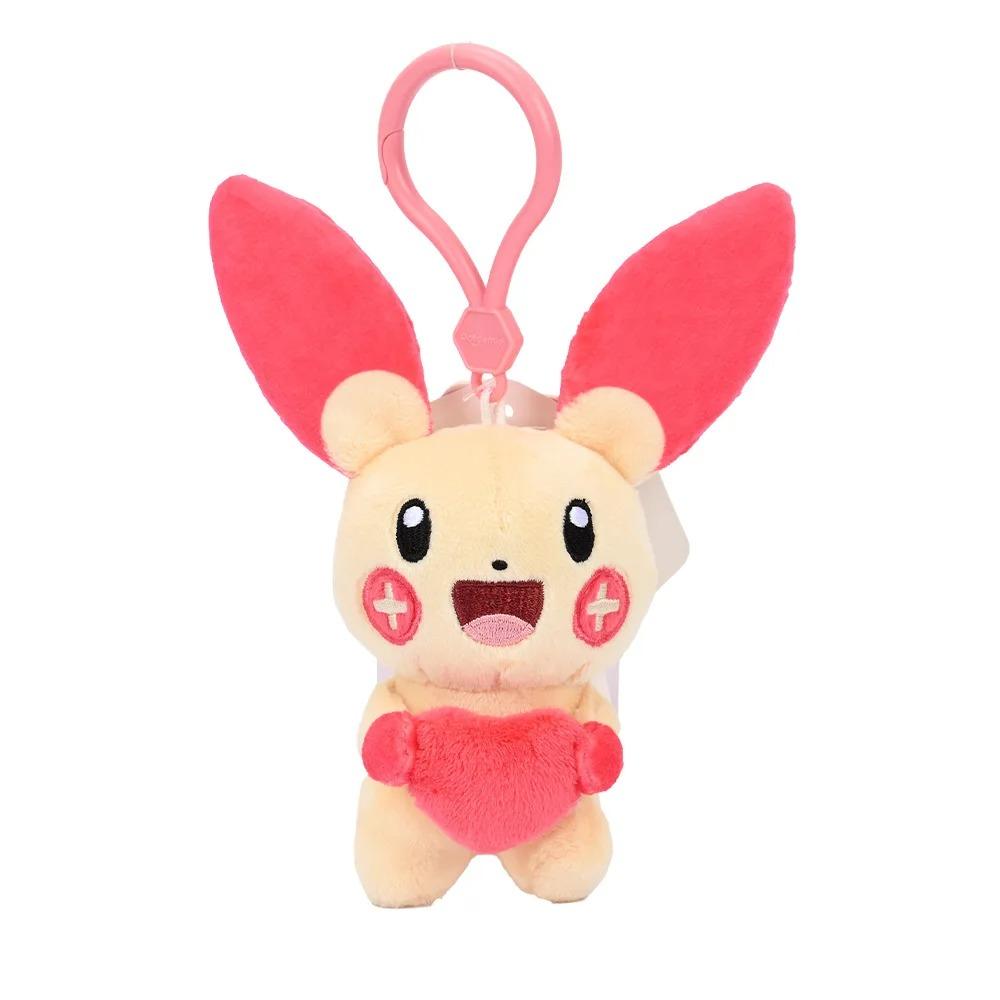 Manga Pikachu Keyring Gengar Togepi Sprigatito Mew Jigglypuff Mimikyu Filled Plaything Adorable Fluffy Keychain Plushies Ornament Favors