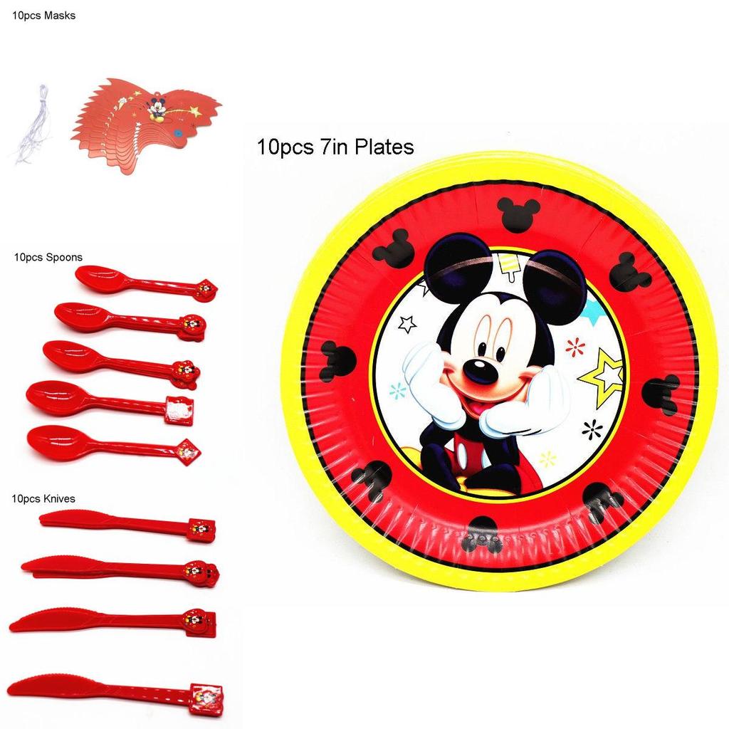 Mickey Mouse Theme Party Supplies To Create A Happy And Lively Atmosphere