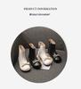 Genuine Leather Girls' Martin Boots - Autumn/Winter 2025 British Style Princess Short Boots.