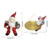 Santa Clauses Statue Christmas Decorative Figurines for Holiday Party Home Decors Christmas Figurine Figure Decorations 55KF