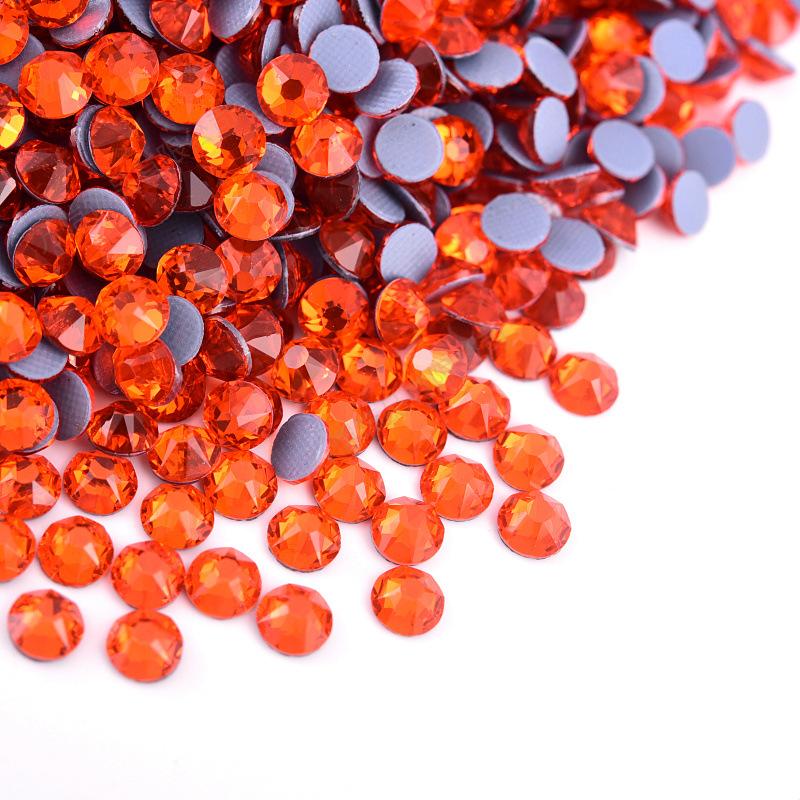 Eight Big And Eight Small Imitation Austrian Glass Hot Glue Bottom Hot Diamond Rhinestone Diy Clothing Accessories