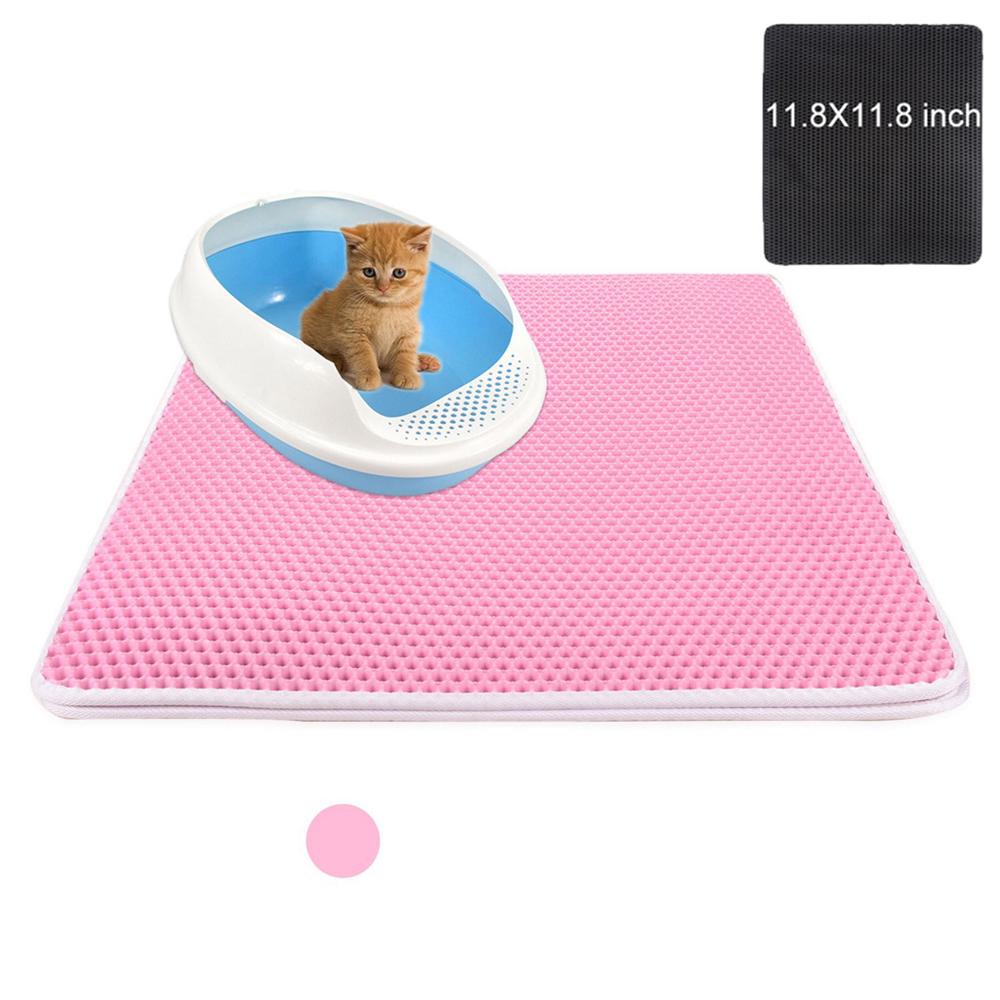 US Double-Layer Cat Litter Box Mat Trapper Foldable Pad Pet Rug EVA Foam Rubber US Double-Layer Cat Litter Box Mat Trapper Foldable Pad Pet Rug EVA Foam Rubber