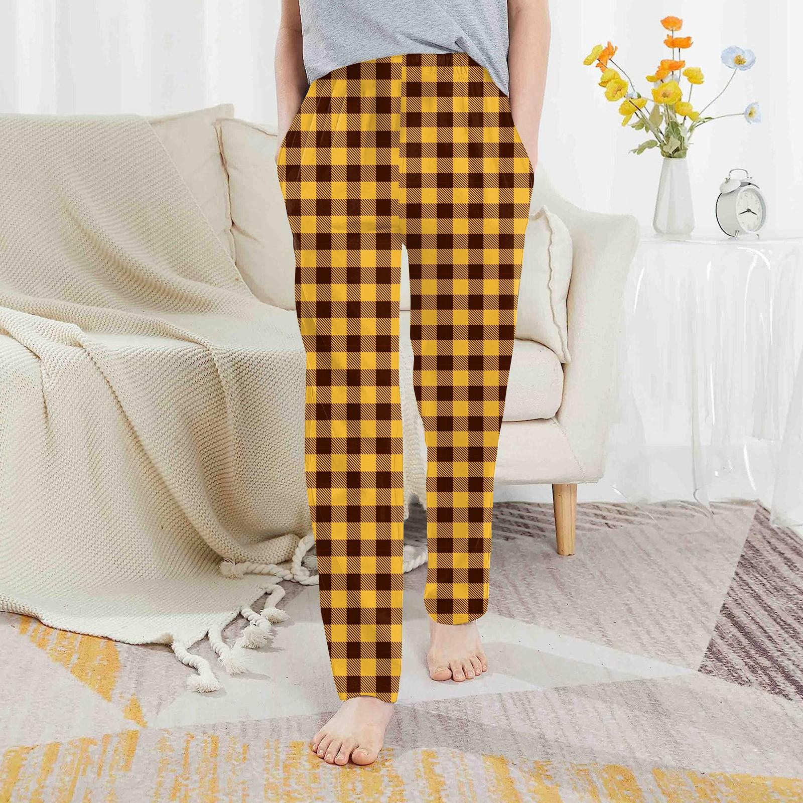 

Детские повседневные спортивные штаны с принтом и карманами 90 жёлтый