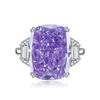 Women's Light Luxury Design Elegant Inlaid Zircon Geometric Ring Fashionable And Versatile Niche Design Sense Ring
