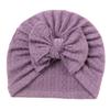 New Baby Jacquard Hat, Cute Boneless Fetal Hat for Infants and Toddlers, Cute Bow Hat for Children