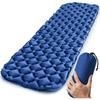 Outdoor Sleeping Pad Camping Inflatable Mattress Ultralight Air Cushion Travel Mat Folding Bed No Headrest For Travel Hiking