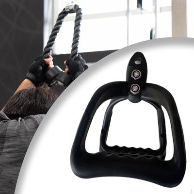 Cable Attachment V Bar Row Pulldown Portable Double D Handle Ergonomic
