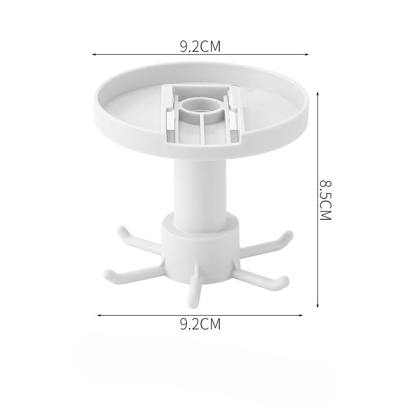 Кухонный крючок для настенного крепления без отверстий Кухонная утварь Лопатка Ложка Хранение столовых приборов Поворотный крючок Выдвижная вешалка top-mounted 9285cm 567₽