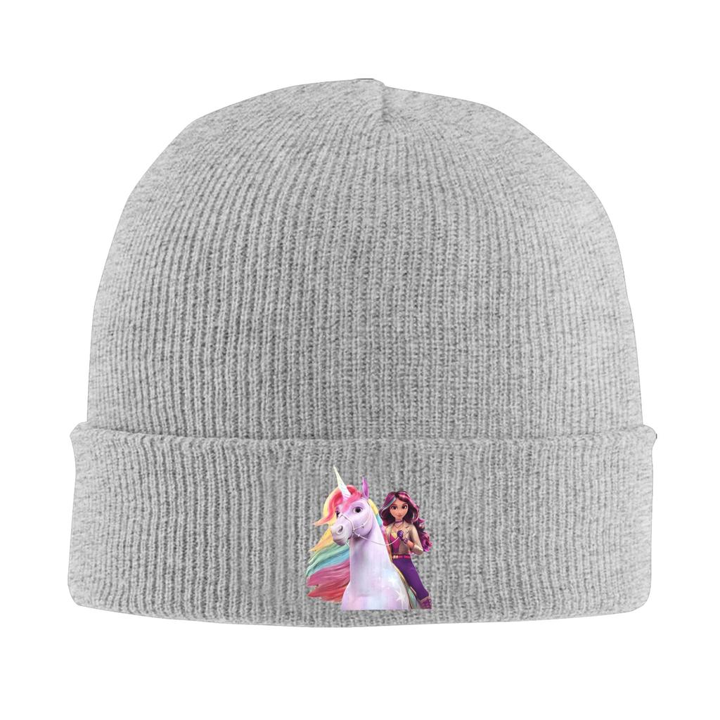 Unicorn Academy Sophia Wildstar Warm Knitted Cap Winter Knit Bonnet Hat Skullies Beanies Hip Hop Caps for Unisex