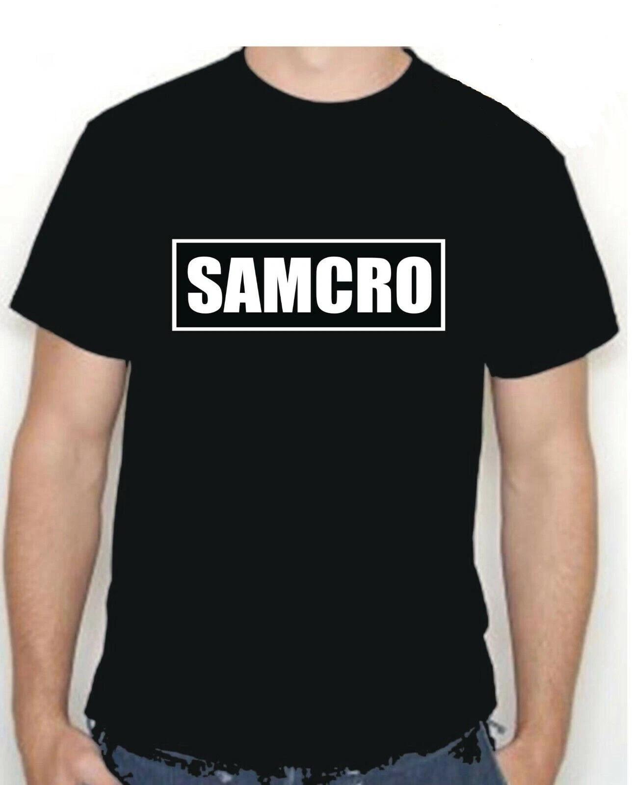 SAMCRO - СЫНЫ АНАРХИИ МОТОЦИКЛ СЛОГАН Мужская Женская Детская Футболка S