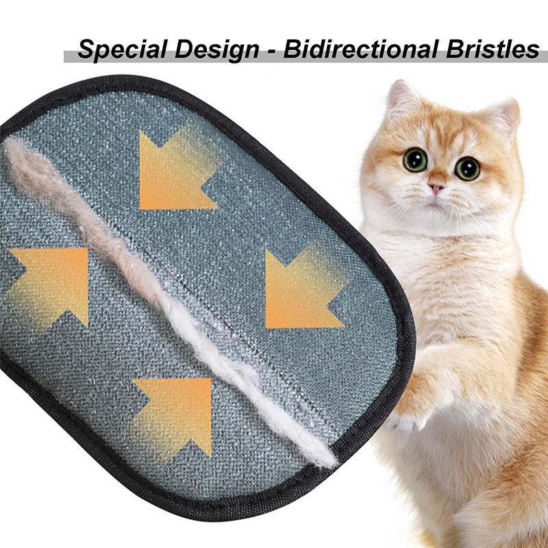 Hot Sale The Magic Brush Pet Hair Remover Extra Thick & Durable Grooming Electrostatic Gloves For Cat Dog