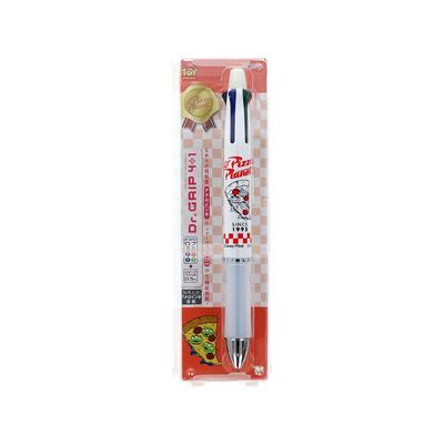 Sun-Star Stationery Toy Story Disney Pixar Multicolor Ballpoint Pen and Mechanical Pencil Dr. Grip 4+1 Pizza Planet S4658051