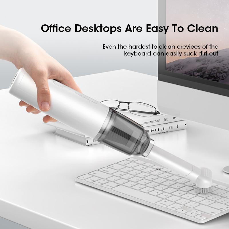 Car Vacuum Cleaner Mini Convenient Vacuum Cleaner Multi Functional Wireless Handheld Vacuum Cleaner Strong Suction Low Noise