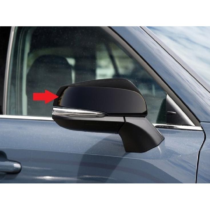 ABS Black Rearview Side Mirror Cover Trim For 2024-2025 Toyota Grand Highlander