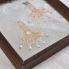 Pearl Hairpin with Tassel: Retro Hanfu Headdress In Ancient Tang-Ming Style