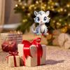 Christmas Tree Pendant Cute Dragon Baby Hanging Pendant Window Decor 2D Christmas Decoration Dragon Statue Ornament Party Gift