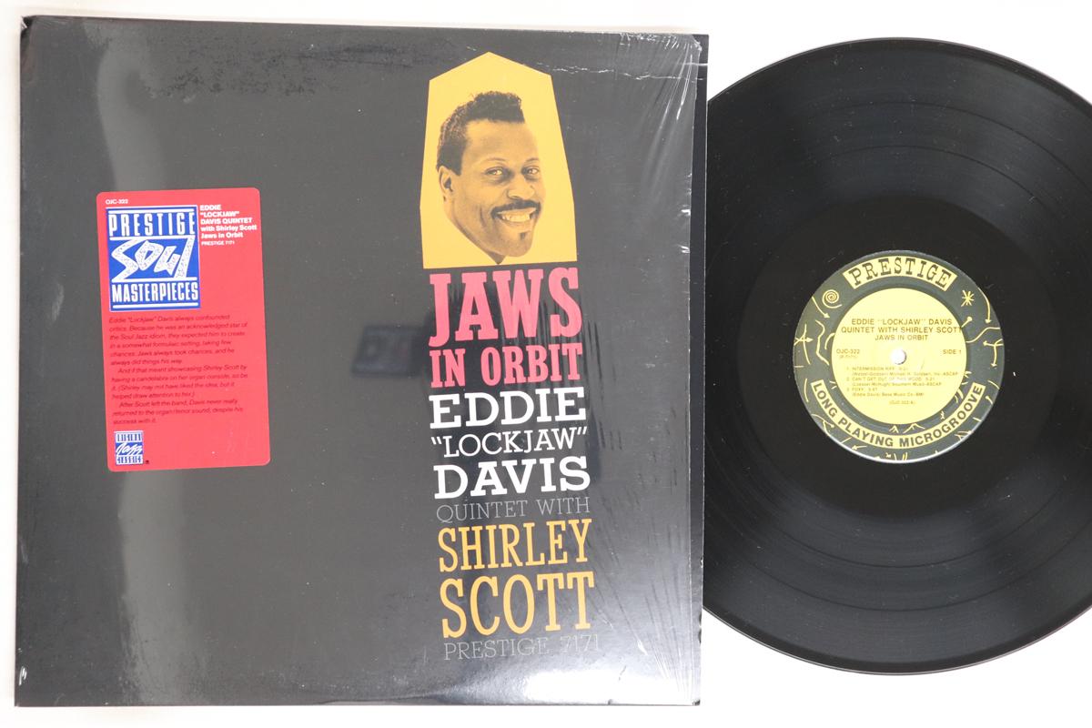 

LP Record EDDIE LOCKJAW DAVIS, SHIRLEY SCOTT - Jaws In Orbit OJC322 ORIGINAL JAZZ C 1988 US Jazz Used
