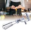 Manual Eggs Beater Double Rotary Eggs Whisk Eggbeater Convenient Cooking Tool