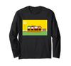 South Park Kyle Stan Cartman & Kenny On the Couch Pixelated Long Sleeve T-Shirt