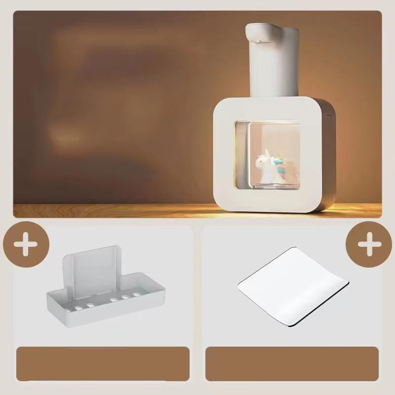 Soap dispenser 1PC intelligent automatic sensor children's electric foam hand sanitizer wall mounted desktop 400ML