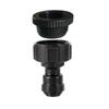 8mm Automatic Plant Watering Nozzle Tee Connector - Universal Spray & Quick Connect System