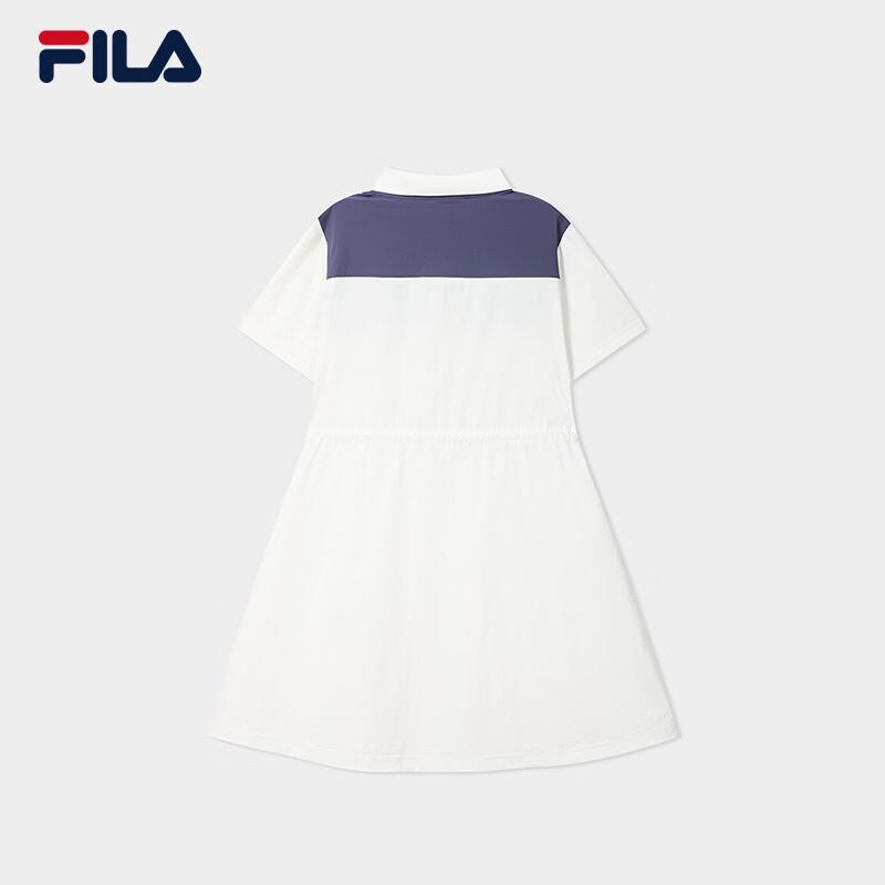 Fila Women's Short Sleeve Woven Polo Dress