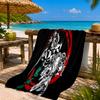 Powerful Demon Anime Beach Towel Microfiber Beach Towel, Lightweight and Quick-Dry, for Summer Travel, Swimming Pool Fan Birthday Gift