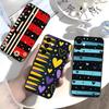 Y2k I-INS Graffiti Phone Case For Samsung Galaxy A73,21,22,32,71,53,52,51,80,5G Soft Black Cover