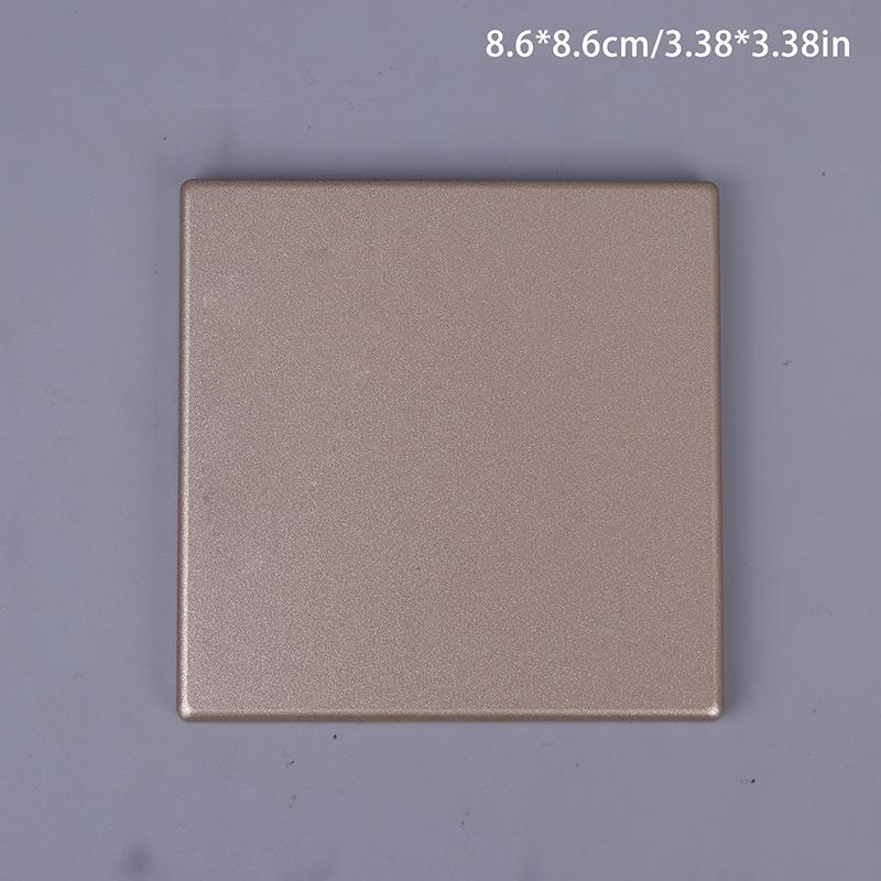 Self-Adhesive Switch Socket Decorative Panel Plate Wall Hole Cover Abs Universal Blank Panel Cover Home Hardware
