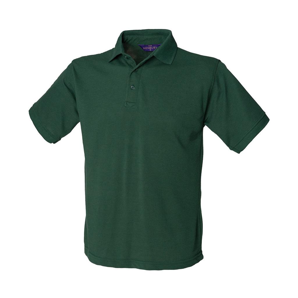 Henbury Mens Polycotton Heavy Polo Shirt
