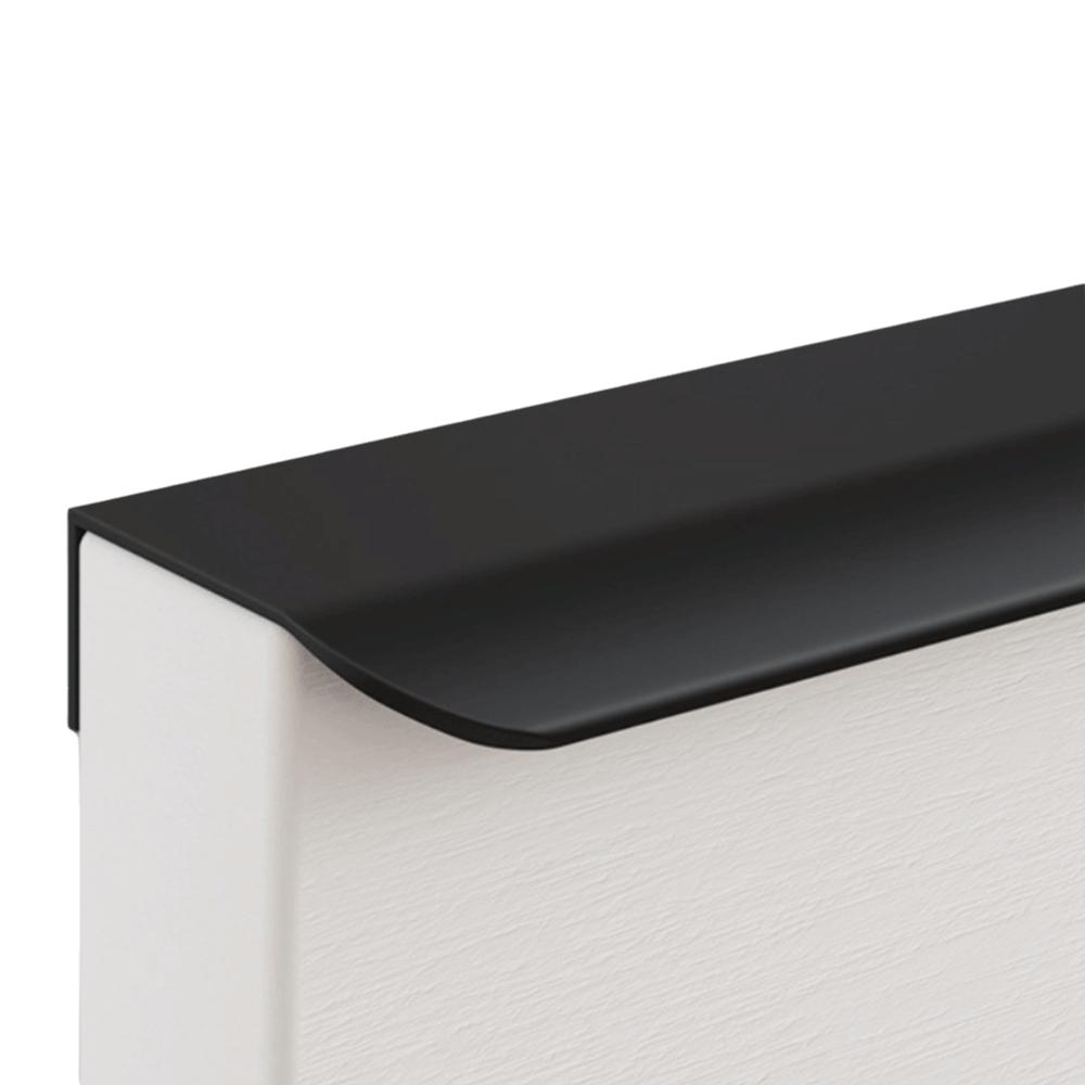 

Aluminum Zinc Zinc Alloy Hidden Handles Arc Design Cabinet Arc Design Drawer Handle Style 1