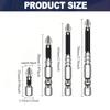 4pcs Anti-Slip, Shock-Resistant Screwdriver Bit Set, High Magnetic Drill Bit Kit Suitable for Electric Screwdrivers