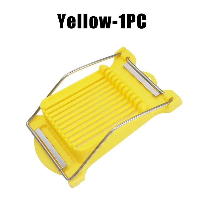 

New 10PCS 304 Stainless Steel Luncheon Meat Slicer Household Egg Fruit Soft Cheese Cutter Banana Handheld Wire Cheese Grater