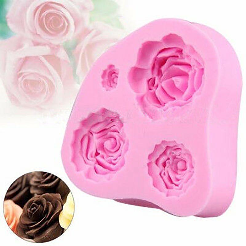 Flexible And Reusable Silicone Sugarcraft Mold For Diy Cake Decorating And Chocolate Baking