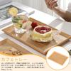 Kasanidika Tablett, Café-Tablett, Naturholz-Tablett, Holztablett, Kleinteilehalter, Stilvoll, Nordischer Stil, Café, Neujahr, Gast, Gewerbliche Nutzung,