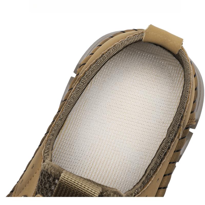 Summer Men's Mesh Shoes Breathable Hollow Outdoor Sneakers Men's Non-Slip Shoes