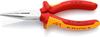 KNIPEX Insulated Long Nose Pliers, 160mm, 1000V Insulated, 2506-160