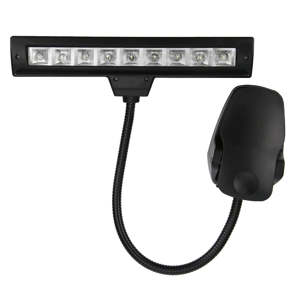 Music Stand Lights LED Clip‑On Adjustable Neck Professional USB Desk Lamps
