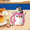 Ice Cream Cup Holder Penguin Shape Soda Beer Bottle 16 Oz Capacity Dessert Party Accessory Kitchenware