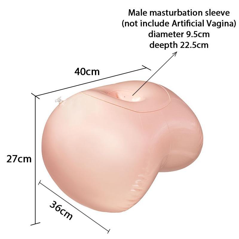 Sex Chair With Dildo Durable Blow Up King Cock Rider Rocker Sex Ball Erotic Toy for Women Men Cushion Seat
